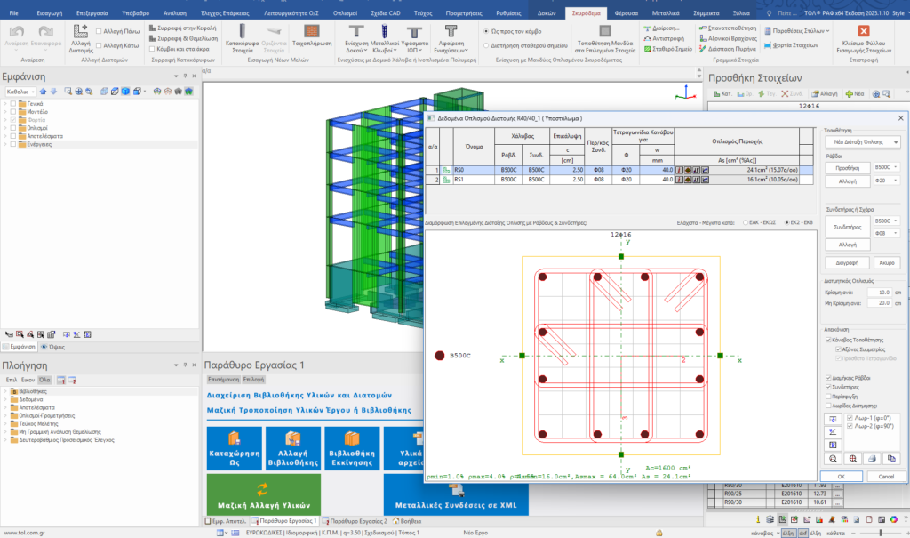 Η ανάλυση των διατομών Ο/Σ στο ΡΑΦ