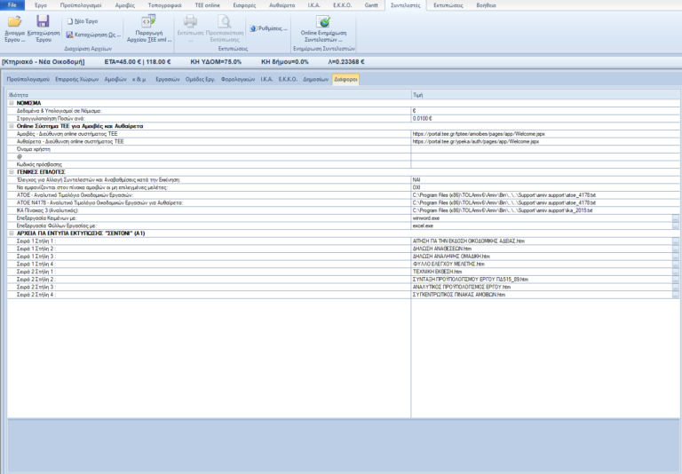 Συντελεστές