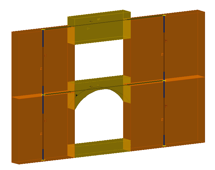 Φέρουσα-Τοιχοποιία-Υπέρθυρα-Μοντέλο
